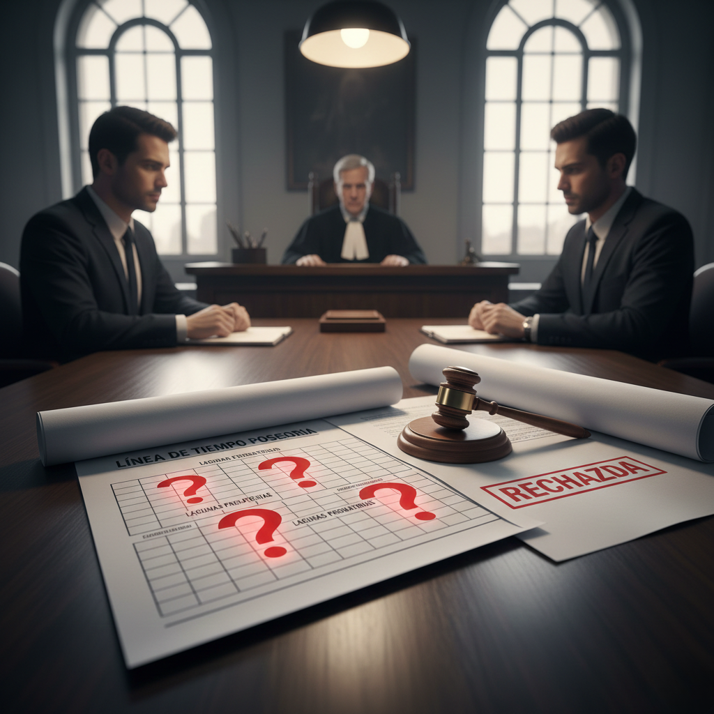 Lagunas probatorias en la usucapión: el motivo más frecuente de rechazo